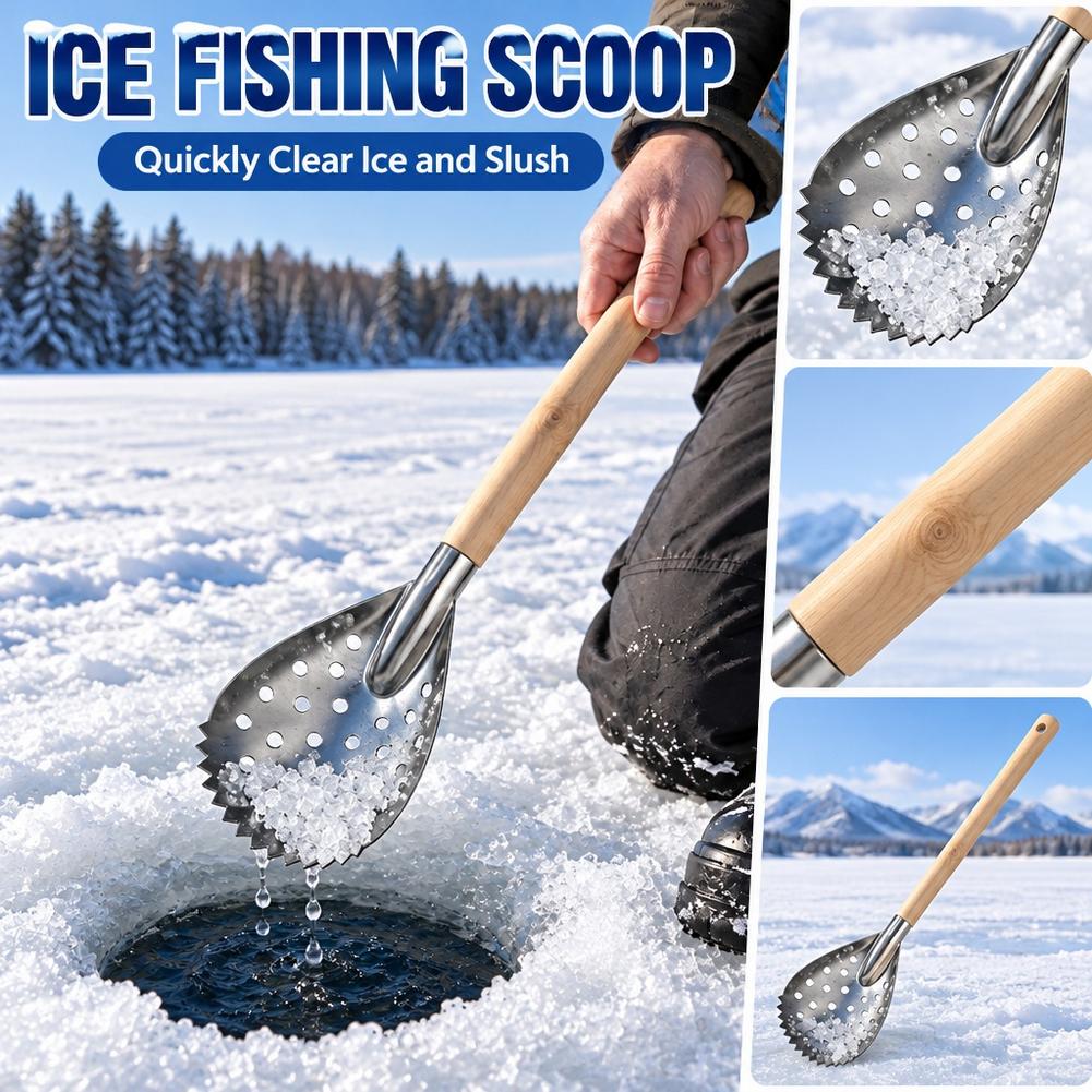 Ice Fishing Skimmer Slush Scoo - Fishing Equipment Cheap 评论和价格