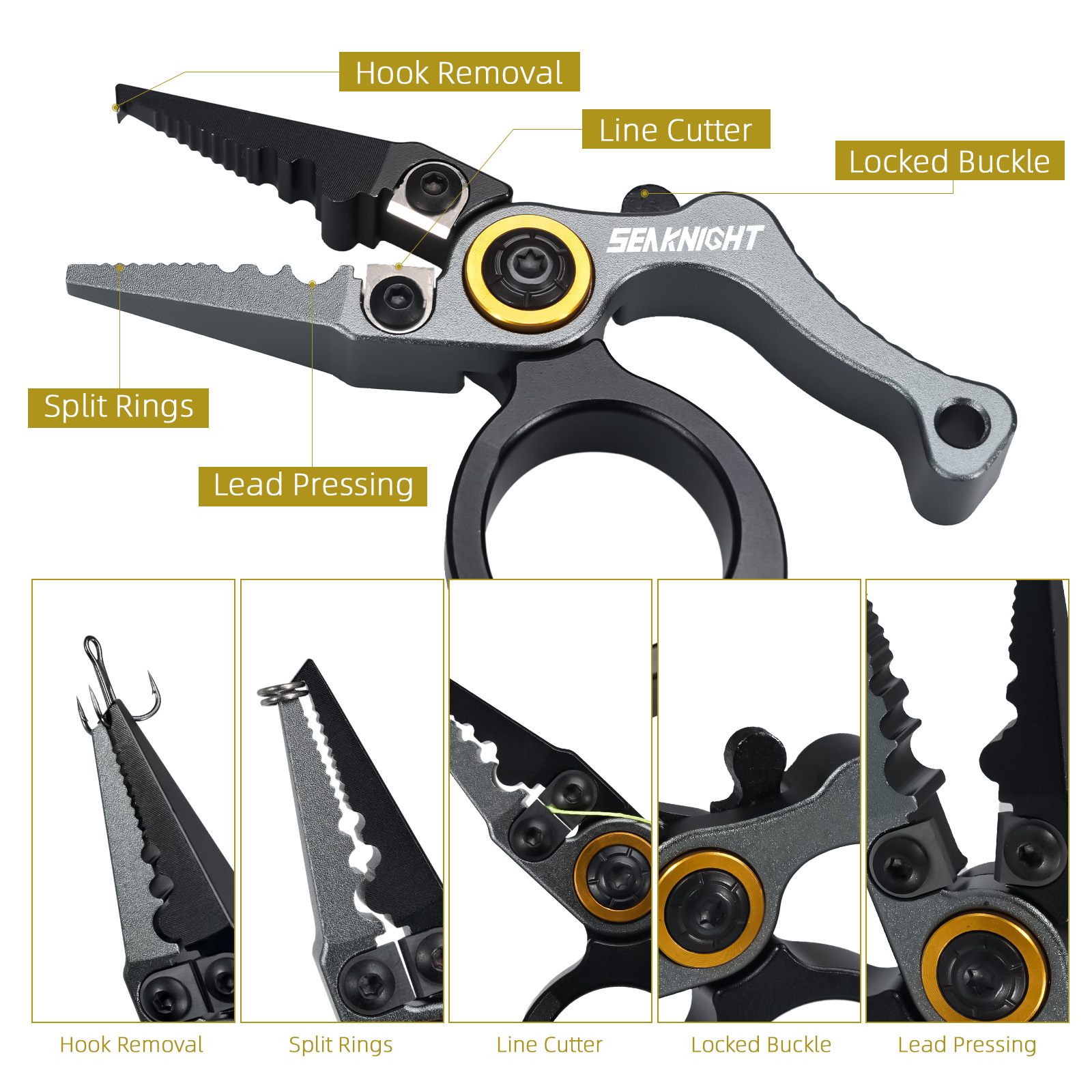 SeaKnight Brand Fishing Pliers - Fishing Equipment Brands 评论和价格