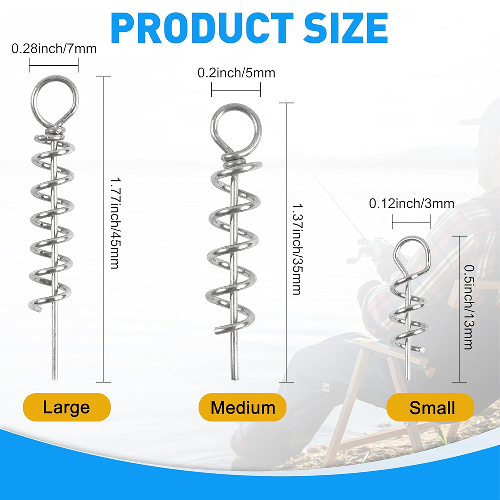 50Pcs Spring Twist Lock Fishin - Fishing Equipment Carp 评论和价格