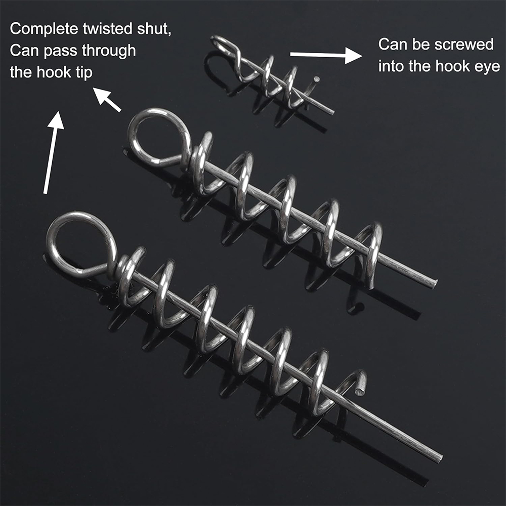 50Pcs Spring Twist Lock Fishin - Fishing Equipment Carp 评论和价格