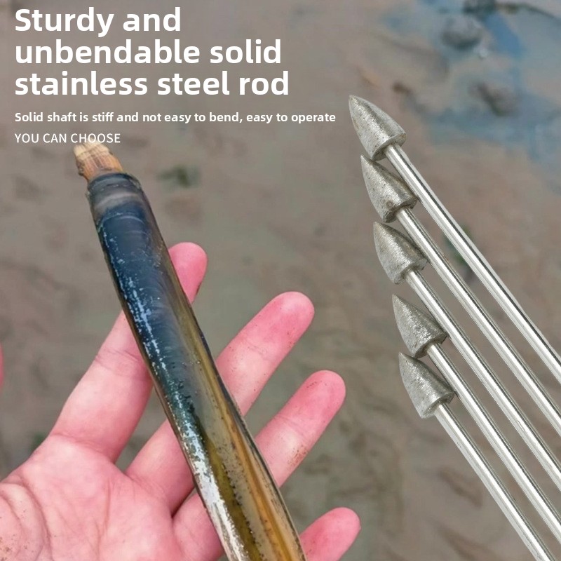 Stainless Steel Clam Digging T - Fishing Equipment Carp 评论和价格