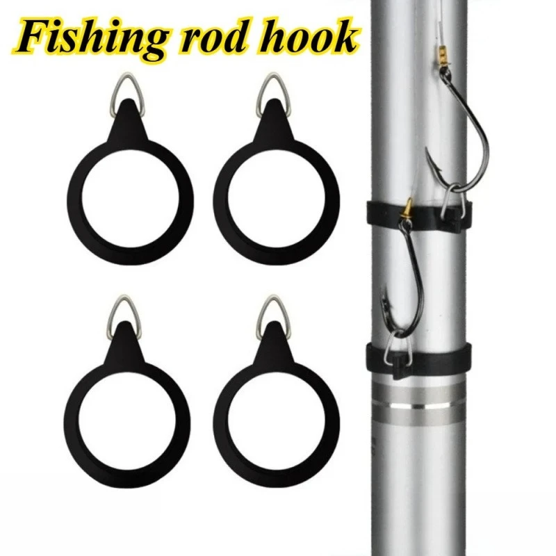 4/6pcs Fishing Rod Hook Holder - Fishing Equipment Carp 评论和价格